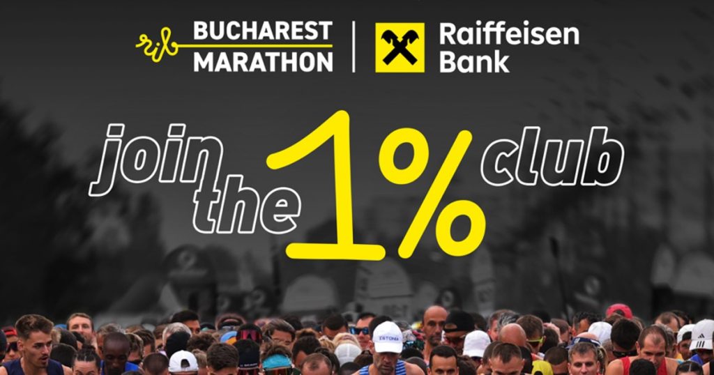 Bucureștiul aleargă din nou: cea de-a 19-a ediție a Raiffeisen Bank Bucharest Marathon aduce sportul, comunitatea și energia orașului  în prim-plan