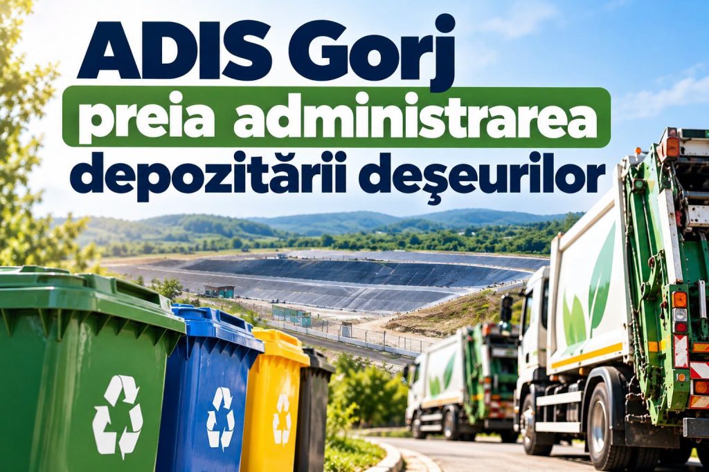 ADIS Gorj preia administrarea gropii de gunoi