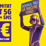 FOTO Ofertă de 1 euro pe lună, în primele 3 luni, cu internet 5G, minute și SMS-uri lansată de YOXO