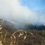 Argeş: Un autocamion cu stupi a ars în întregime/ Nu se cunosc, deocamdată, cauzele incendiului - VIDEO, FOTO