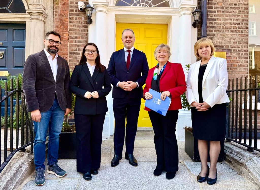 FOTO // Parcursul european al Republicii Moldova, discutat în Irlanda, țara care deține președinția Consiliului UE