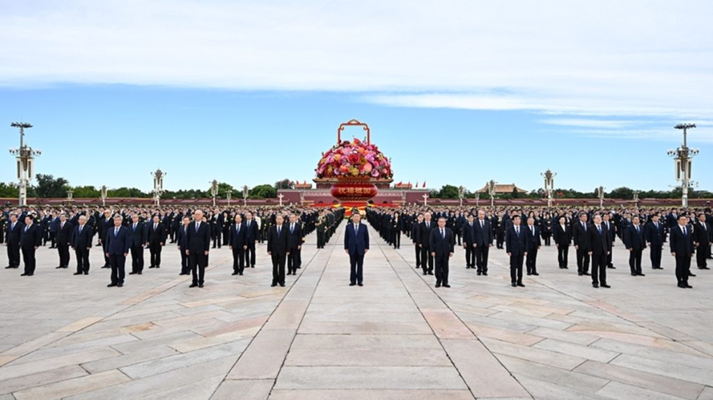 Xinhua: Chinezii sărbătoresc 77 de ani de la fondarea Republicii Populare Chineze