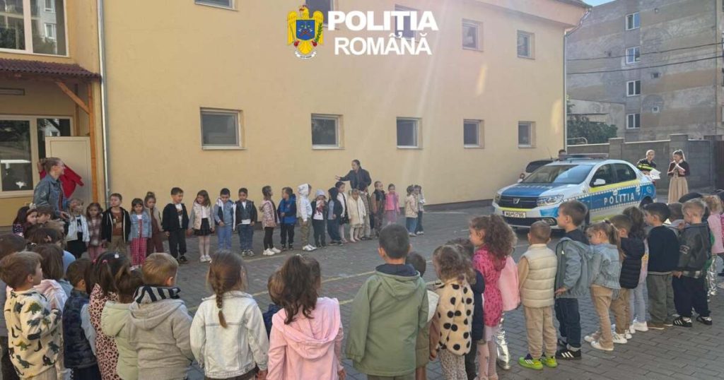 Educație rutieră pentru preșcolarii din Arad