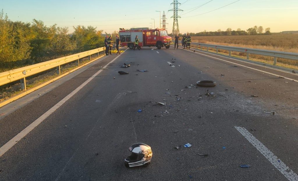 UPDATE. FOTO. Accident pe centura Satu Mare. Motociclist decedat pe loc!