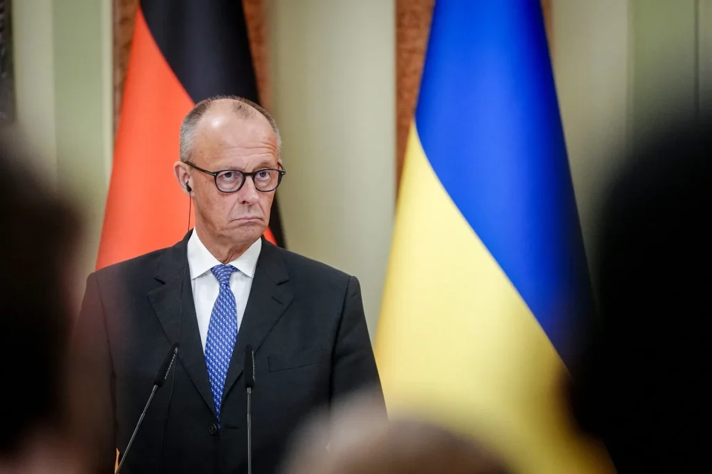 Mesajul cancelarului german pentru Vladimir Putin de unde „se comit zilnic crime de război”: „Putem discuta, dar mai întâi trebuie să tacă armele”