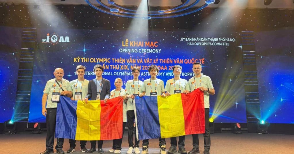 Elevii români, cinci medalii la Olimpiada Internațională de Astronomie și Astrofizică. Trei sunt de aur