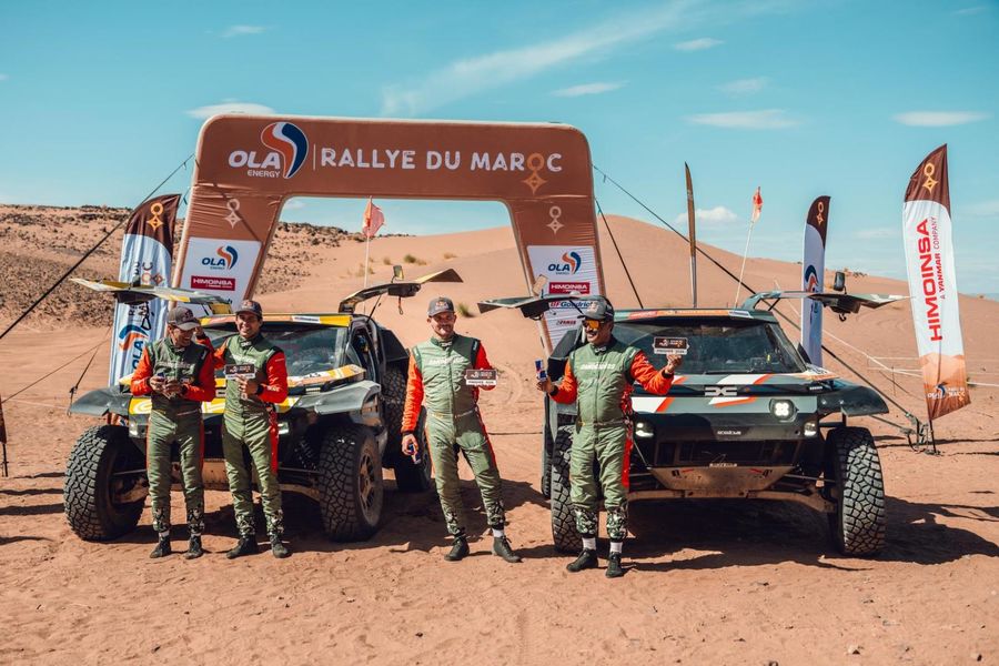 Dacia Sandriders încheie un raliu dificil în Maroc. Loeb pierde primul loc în campionat