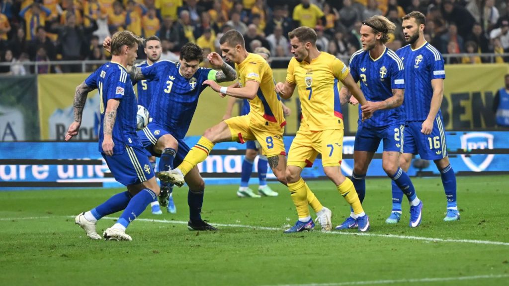 România - Suedia 0-1, ACUM pe Sport.ro. Tricolorii aleargă după egalare în a doua repriză