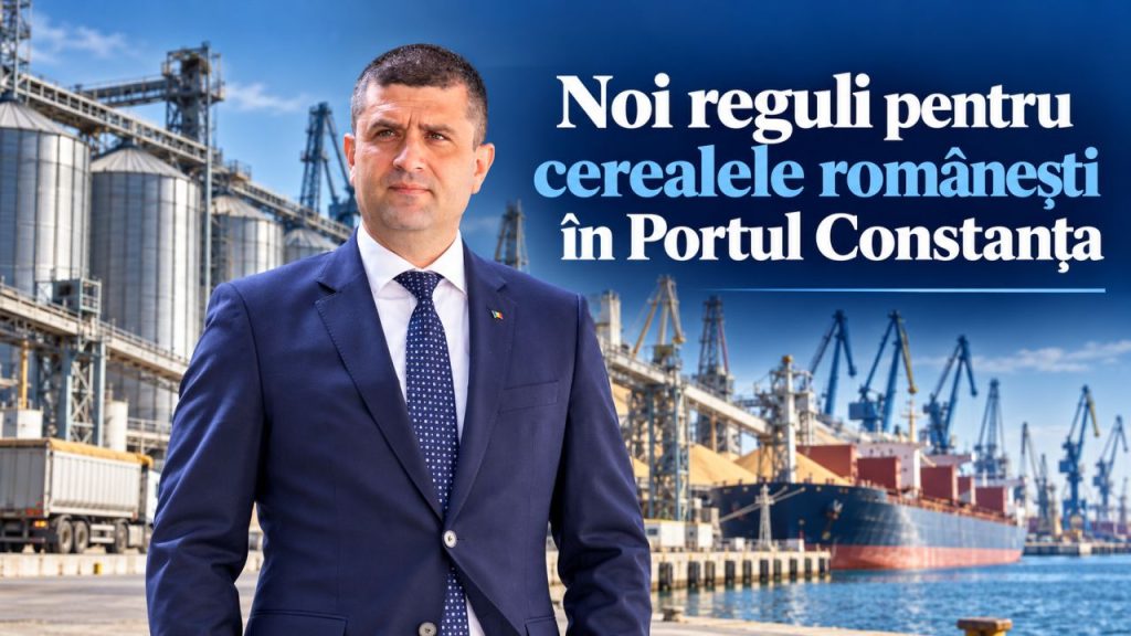 Reguli noi pentru cereale în Portul Constanța. Trenurile și TIR-urile – programate în funcție de nave