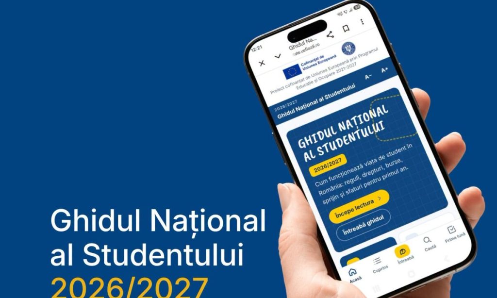 Ghidul Național al Studentului 2026-2027 a fost lansat. Ce informații găsesc studenții despre burse, taxe și viața universitară