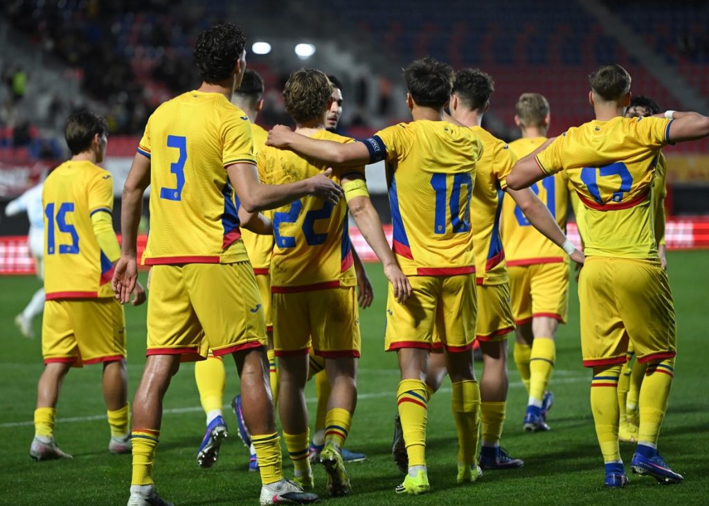 România U21, învinsă categoric de Spania, cu 7-1, în ultima etapă din preliminariile EURO 2027