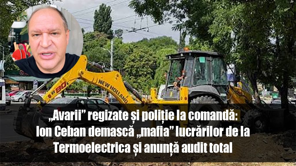 VIDEO | Ion Ceban denunță un „spectacol regizat” în Scuarul Catedralei: Acuză Termoelectrica de abuz și anunță expertizarea tuturor lucrărilor companiei