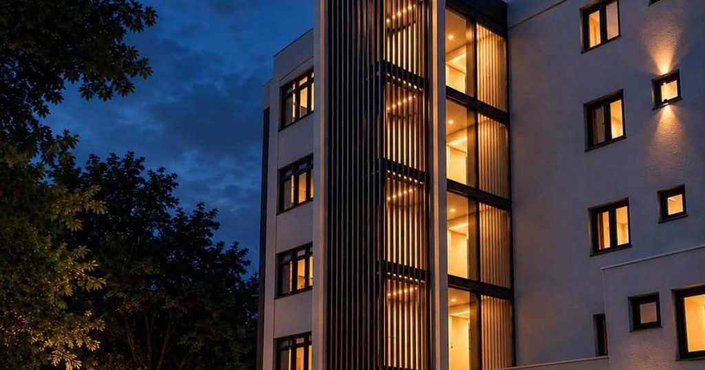 Unde va fi montat primul lift exterior pentru un bloc vechi: a fost dată autorizația de construire