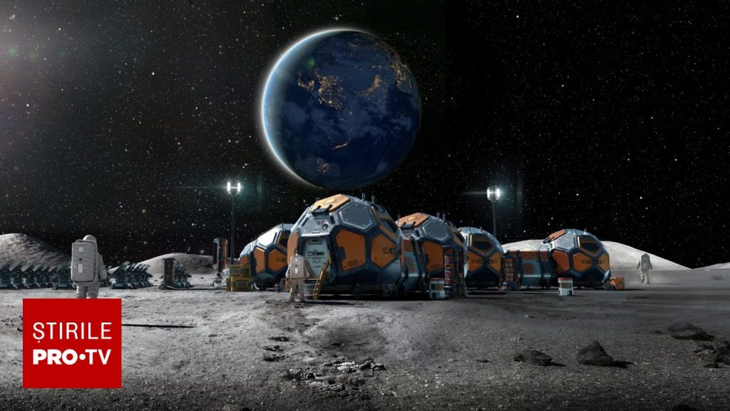 NASA dorește să extindă explorarea Lunii. Este în căutare de peșteri sigure care ar putea servi drept baze pentru astronauți