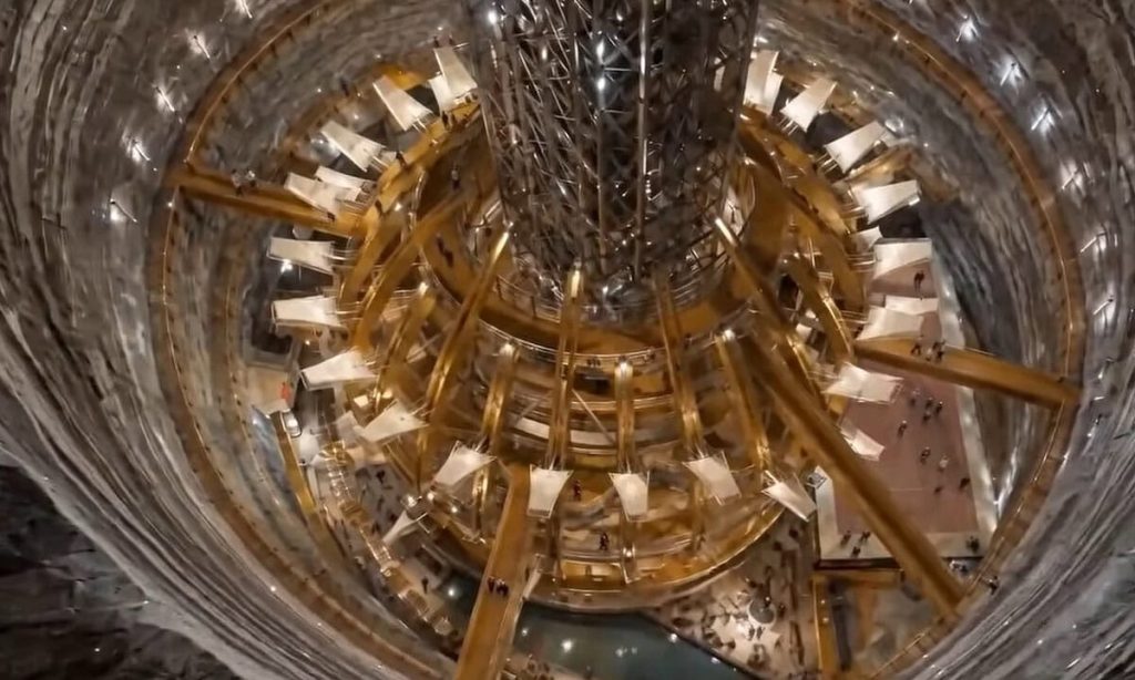 VIDEO: Salina Turda se extinde: cum va arăta Mina Iosif, cu patru lifturi panoramice. Investiție de 126 milioane de lei