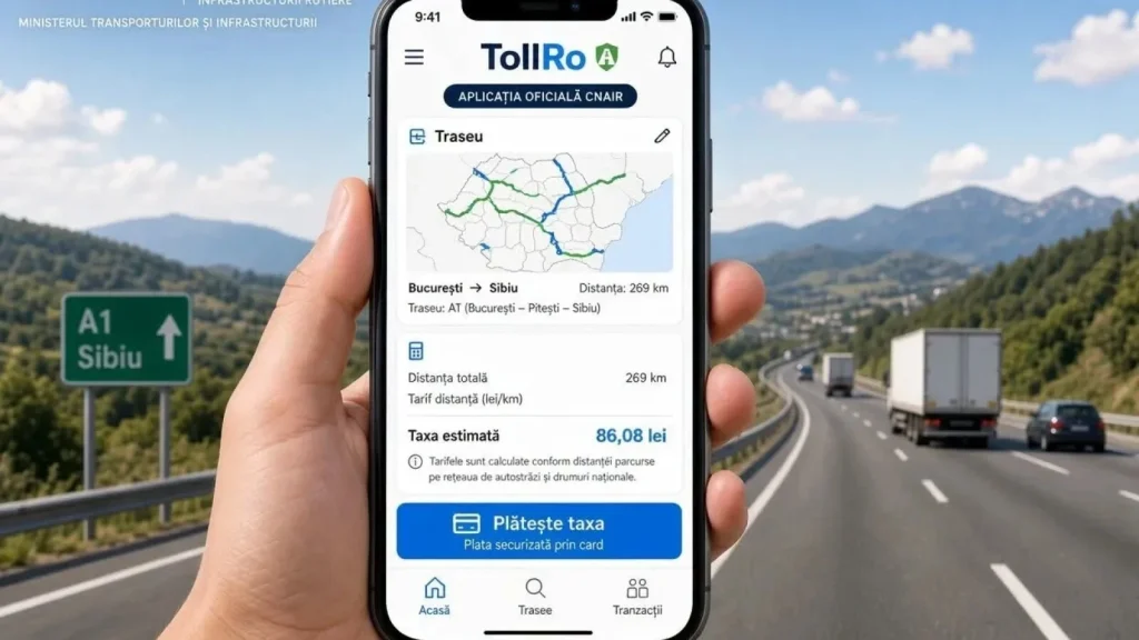 Platforma TollRo întâmpină probleme: CNAIR anunță că nu se aplică sancțiuni șoferilor până la remedierea defecțiunilor