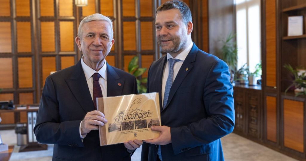 Ciprian Ciucu s-a întâlnit cu primarul Ankarei. Ce proiecte vor să dezvolte Bucureștiul și capitala Turciei