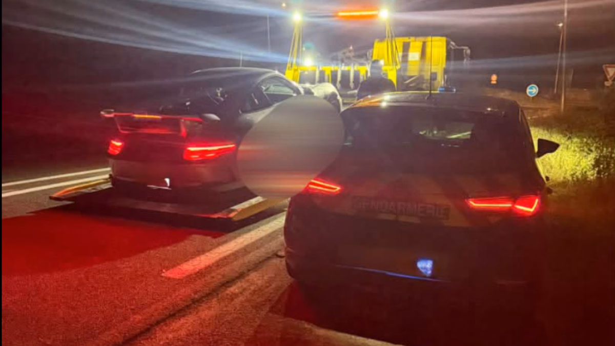 Șoferul de Porsche prins cu 312 km/h de radarul poliției din Franța ar putea scăpa de amendă și pedeapsă. Ce chichiță tehnică a găsit