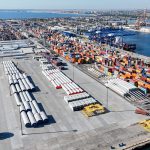FOTO Investiție de zeci de milioane euro în Portul Constanța. Terminalul DP World va fi electrificat