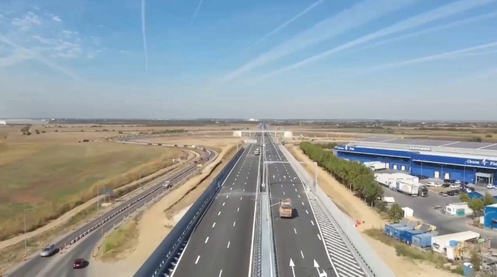 S-a deschis pasajul DN3 peste A0. Când vor putea circula șoferii de la Constanța și Craiova până la Bacău doar pe autostradă (Video)