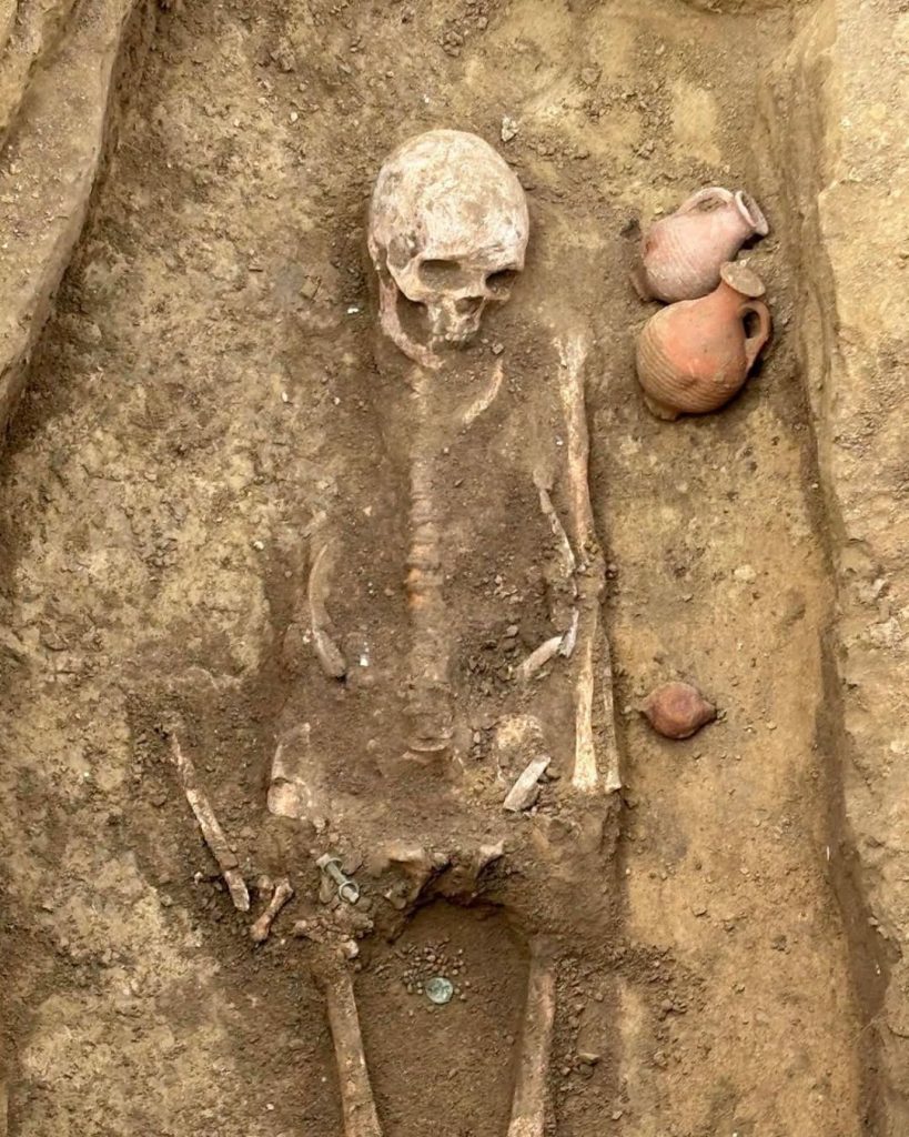Morminte din epoca romană, găsite de arheologi în Portul Constanța: „O mică imagine a vieții rurale din teritoriul orașului Tomis”