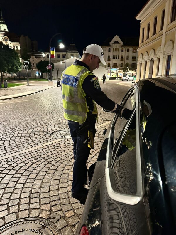 Au continuat raziile pe șoselele Bihorului, la final de săptămână. Șoferi amendați și lăsați fără permis