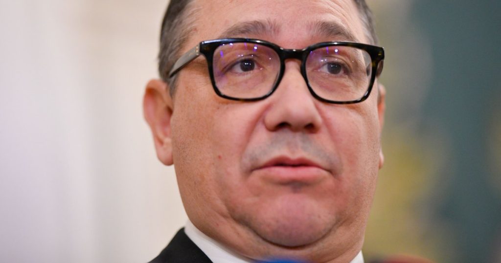 Victor Ponta anunță că UPR susține Guvernul Niculescu: „Ultima șansă înainte de a ne sinucide ca țară”