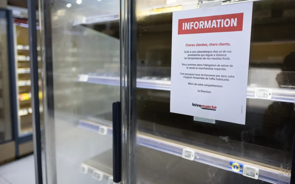 Noaptea în care frigiderele supermarketurilor din Franța s-au încălzit la 50 de grade Celsius. Tone de alimente, aruncate