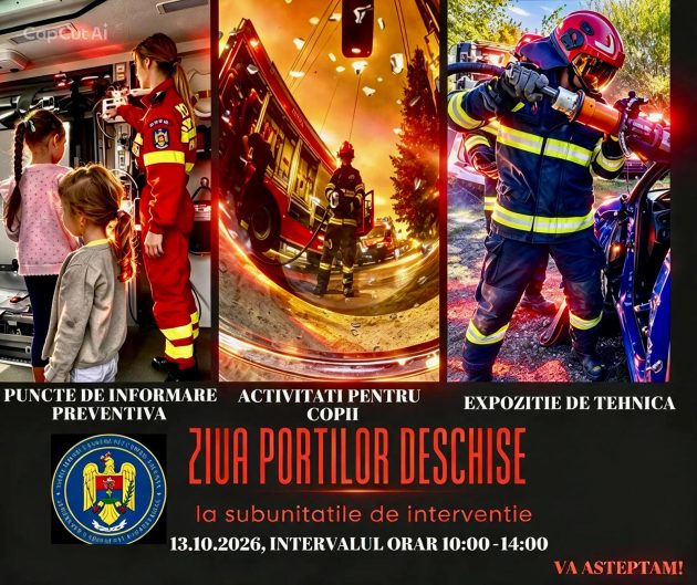 Marți 13 – Ziua Informării Preventive și Ziua Reducerii Riscurilor de Dezastre | Împreună, mai pregătiți pentru situații de urgență
