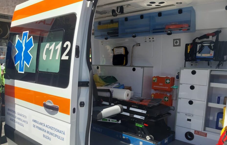 Accident pe strada Radu Negru din cartierul Viziru I