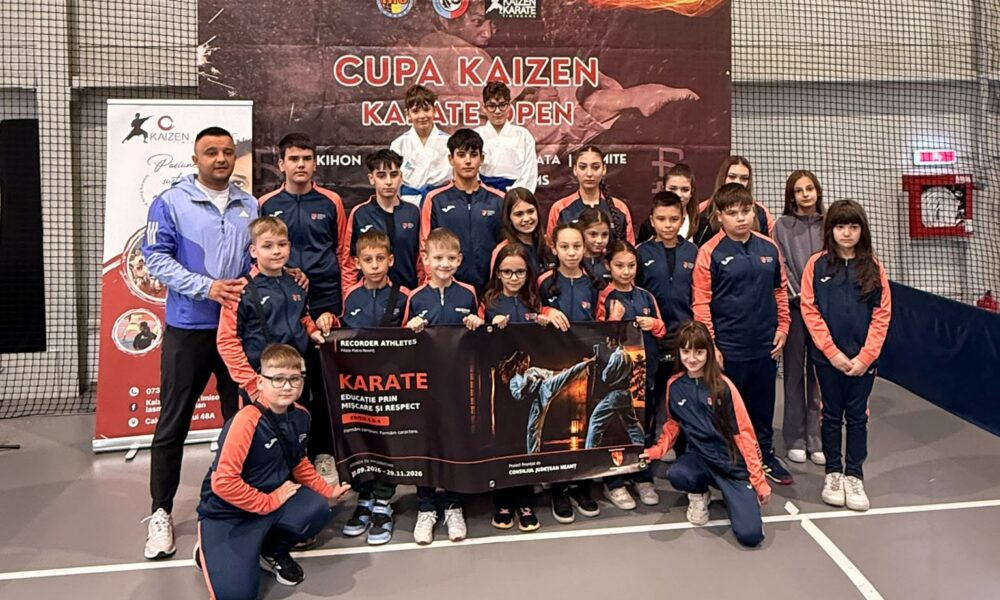 Karate IKU. Recorder Athletes pe podiumul general la Cupa Kaizen Open 2026