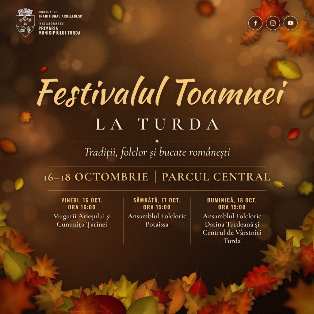 Festivalul toamnei la Turda: trei zile de tradiții