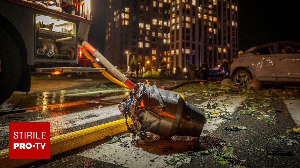 Atacuri ruse nocturne cu cel puțin șase victime în Ucraina. Au fost atinse infrastructuri energetice din Kiev