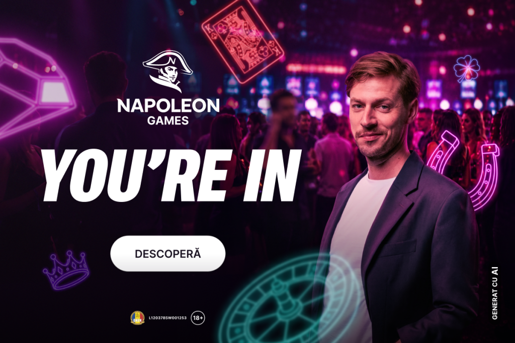 YOU’RE IN: Napoleon Games, mereu în mijlocul distracției