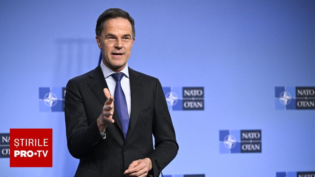 Rutte cere NATO să ajute mai mult Ucraina și avertizează: „Rușii adoră să ne vadă zdruncinați”