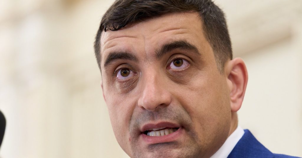 George Simion spune, în PE, că România e „republică bananieră” și cere monitorizarea acțiunilor justiției împotriva lui Călin Georgescu