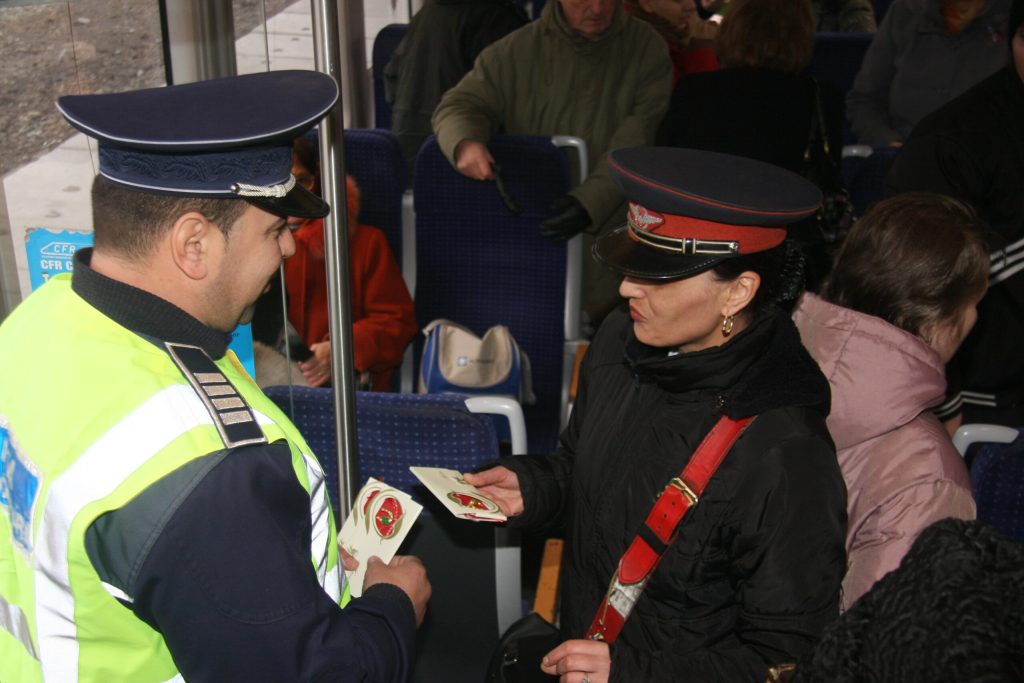 Poliția Română marchează 45 de ani de la formarea structurii distincte de Transporturi