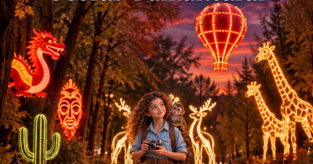 Cel mai mare parc de lumini din țară se deschide pe 16 octombrie în București, la Grădina Botanică