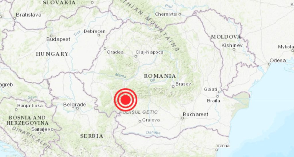 Cutremur în România, în zorii zilei de sâmbătă. Unde s-a produs seismul