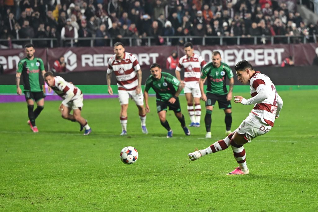 Rapid - Corvinul 2-0, ACUM, pe iAMsport.ro. Alex Dobre a reușit ”dubla”!