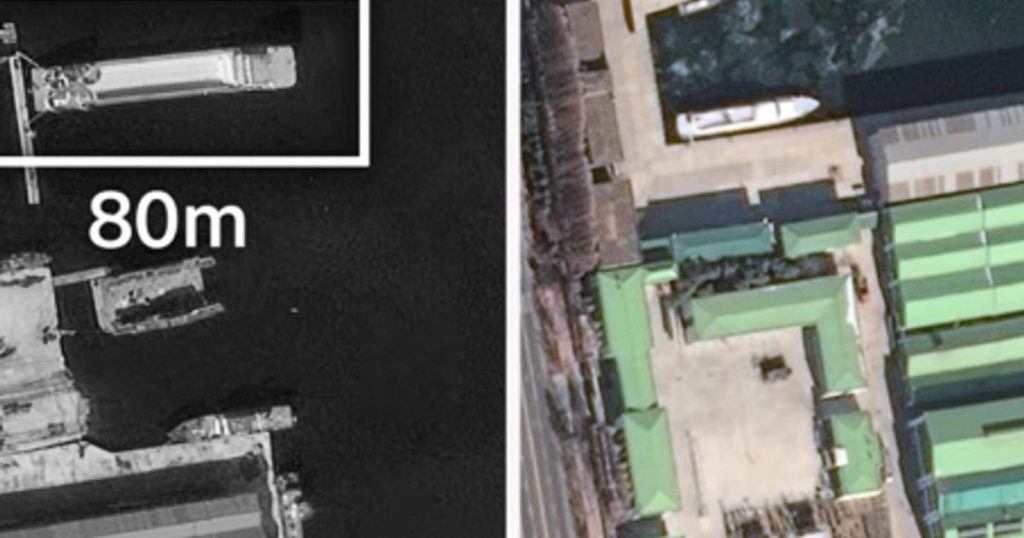 Opulență: imagini din satelit cu iahtul de lux al lui Kim Jong Un, cu piscină și tobogane. „Oamenii se luptă să obțină măcar o masă pe zi”