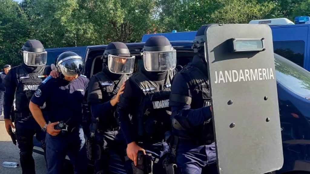 Exercițiu cu jandarmi români și ucraineni! Localnicii sunt avertizați că s-ar putea auzi zgomote puternice și vor vedea mai multe forțe de intervenție