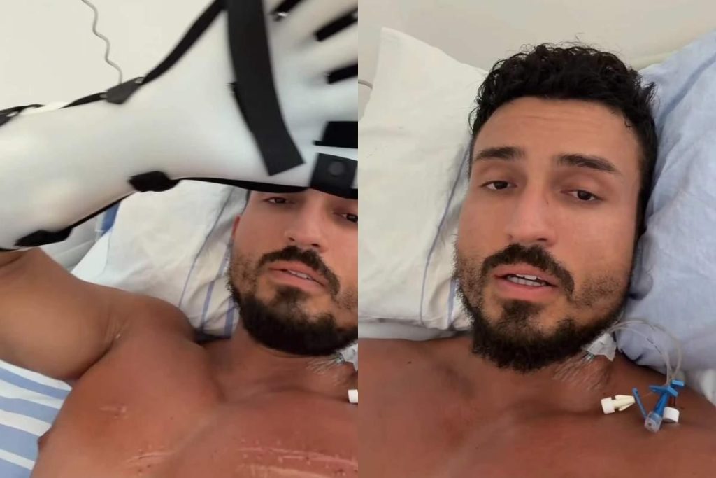 Andrei Bordeianu continuă recuperarea acasă. Încă nu are voie să se ridice în picioare