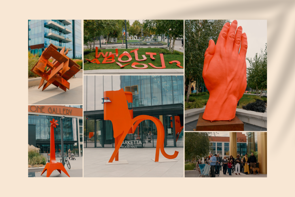 One Sculpture Park aduce sculptura contemporană românească în spațiul public din Floreasca