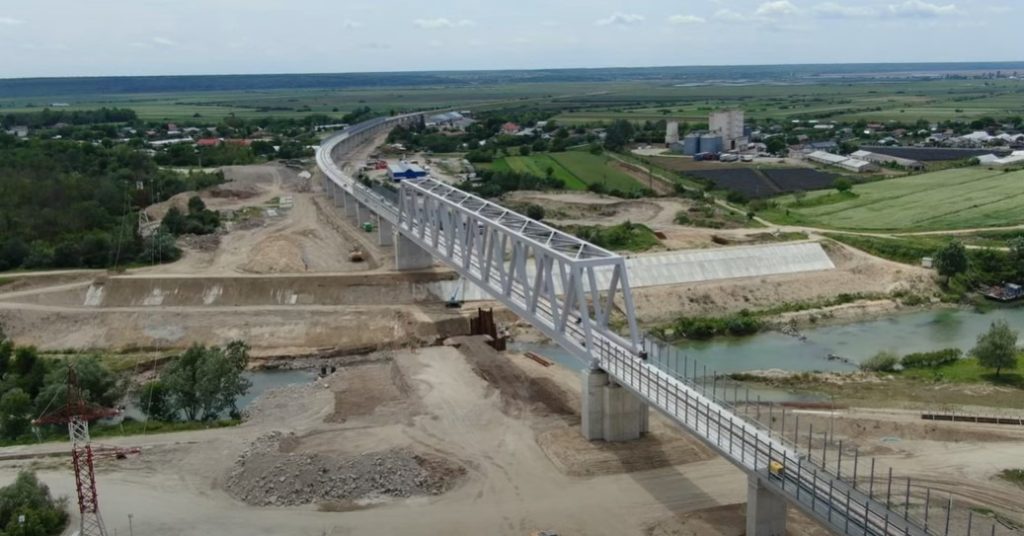 VIDEO | Lucrările la calea ferată București – Giurgiu au ajuns la 19%