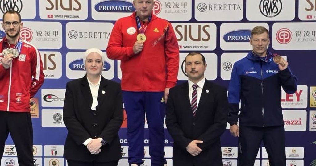 Născut în Ungaria, Peter Sidi a cucerit un titlu mondial pentru România la tir sportiv