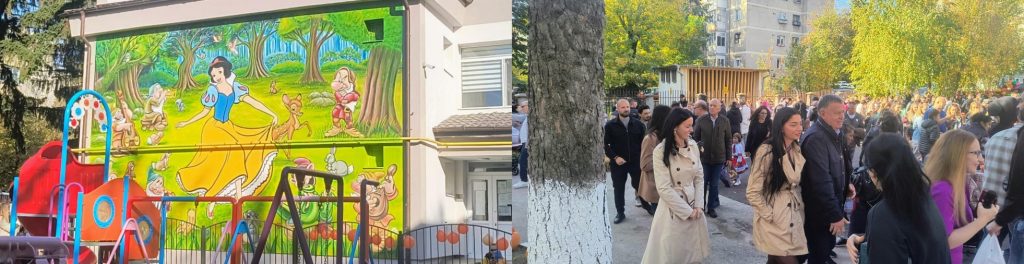 Grădinița Nord 1 din Râmnicu Vâlcea, modernizată. Mircia Gutău: „O grădiniță de stat care are acum condiții de grădiniță particulară”