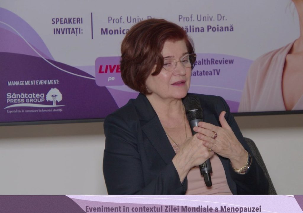 Prof. univ. dr. Cătălina Poiană: Dacă o femeie a intrat la 48–49 de ani la menopauză și după trei ani are o sângerare, este un mare semnal de alarmă!