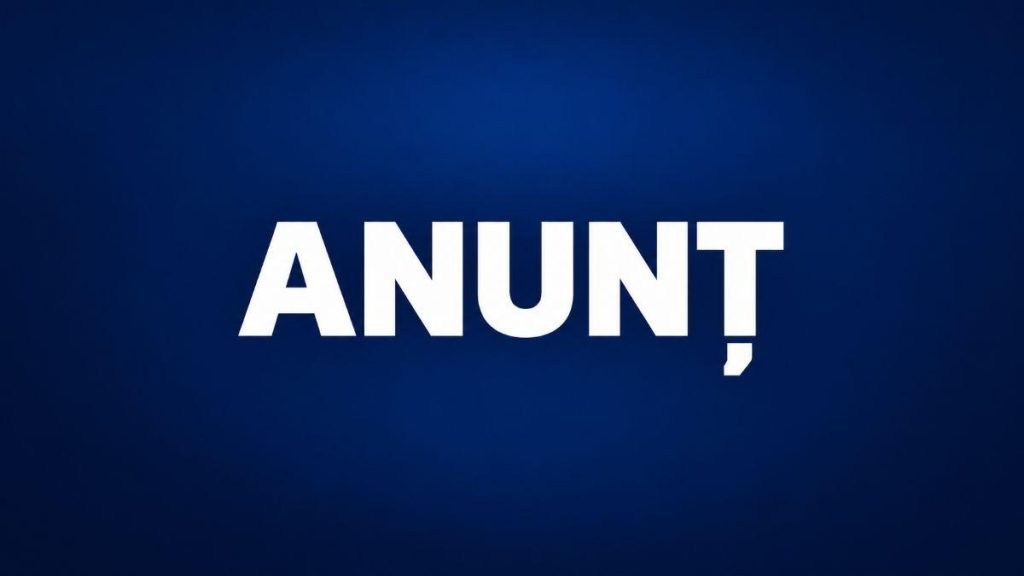 ANUNȚ PUBLIC