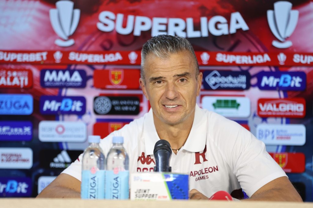 Daniel Pancu, antrenorul FC Rapid, înainte de derby-ul cu FCSB: Nu există nicio favorită